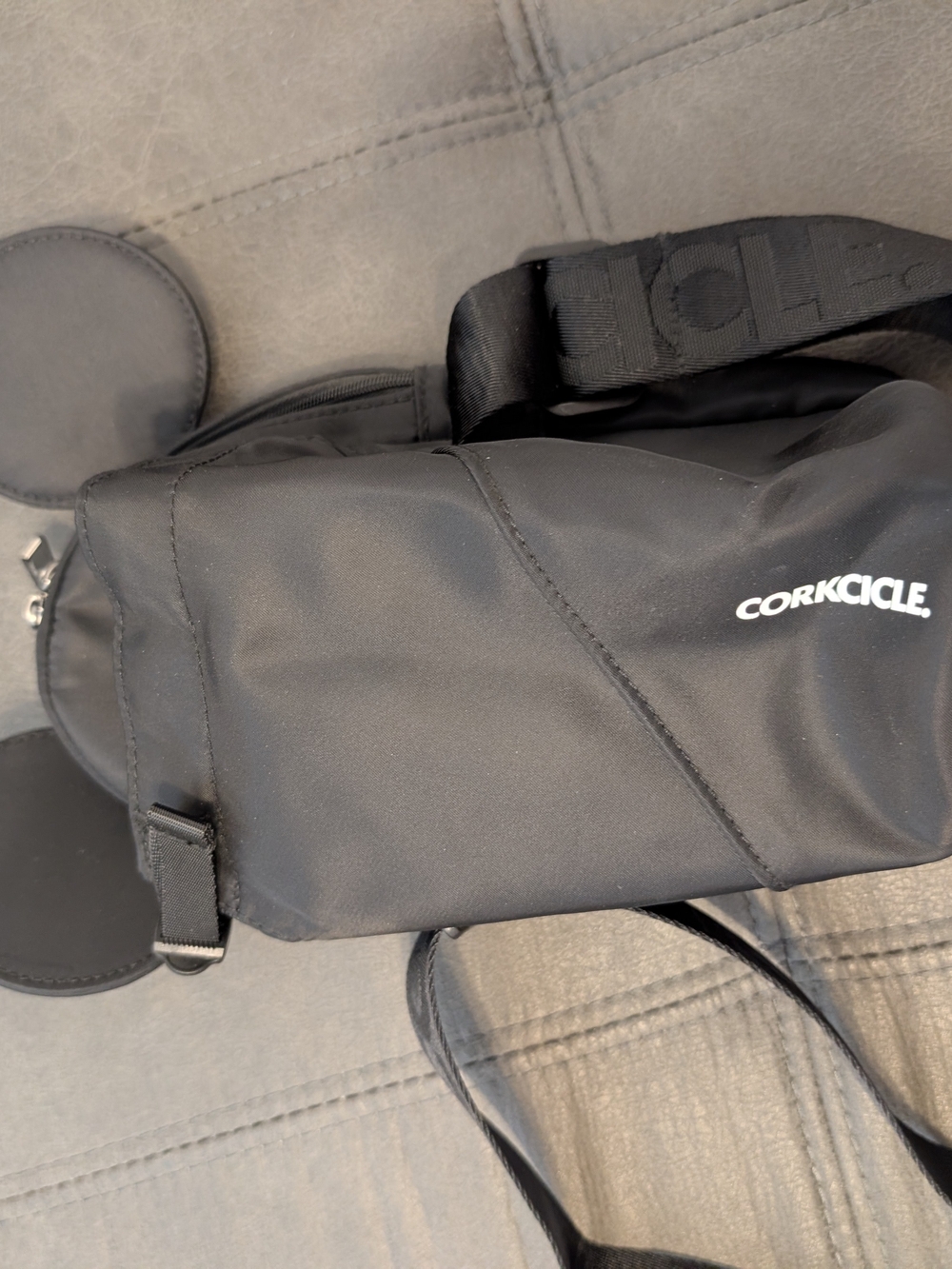 Corkcicle Black Crossbody Sling Bag